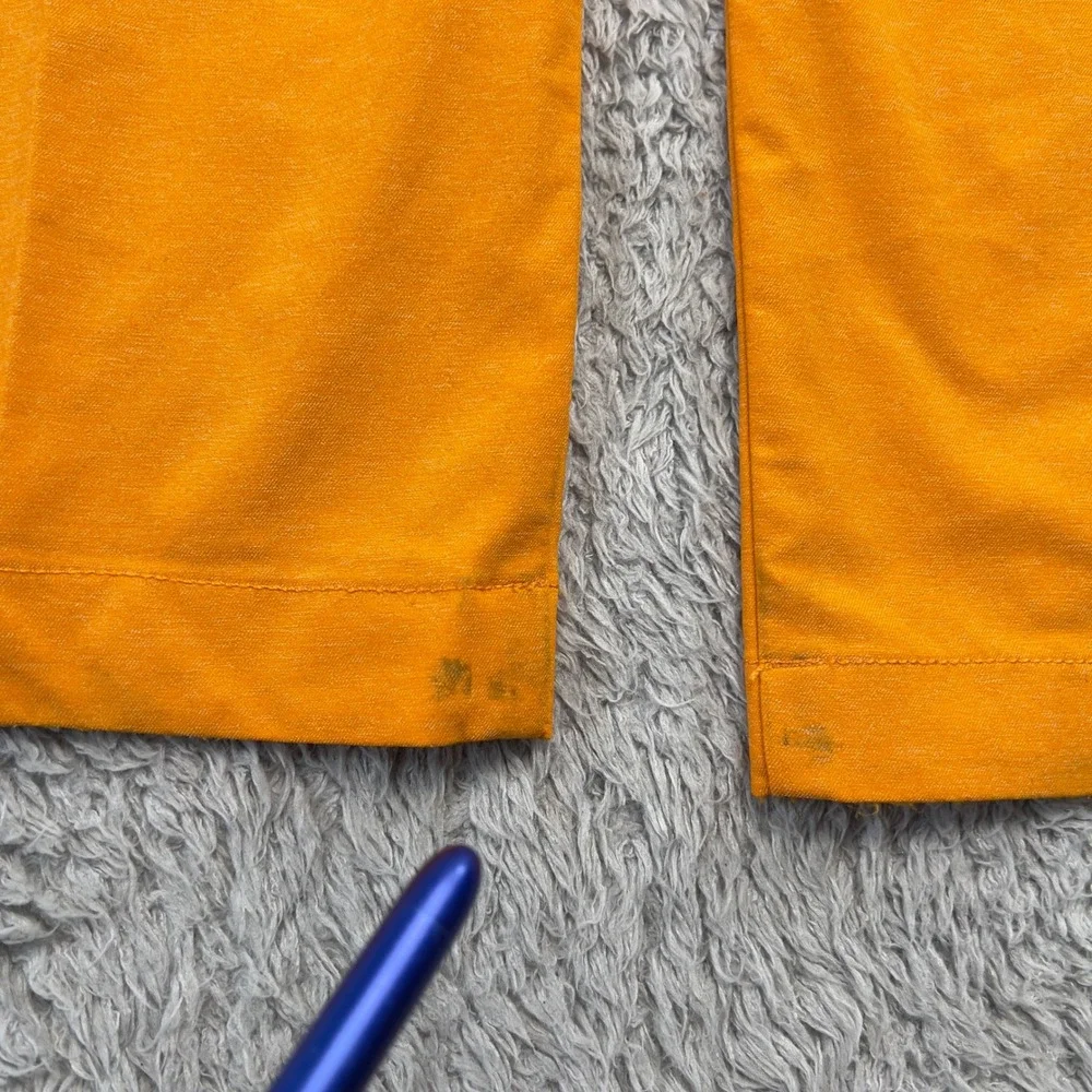 Hugo Boss Golf Pants Men 34 Orange Hakan Technical Stretch Chino Tech Athleisure